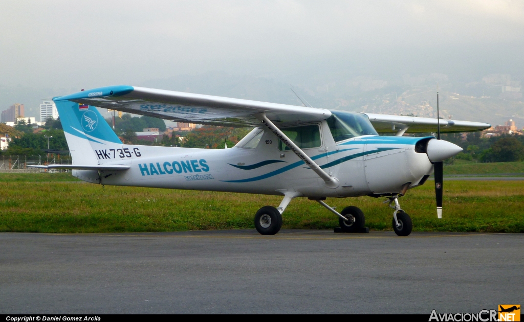 HK-735G - Cessna 150A - Escuela de Aviación Los Halcones
