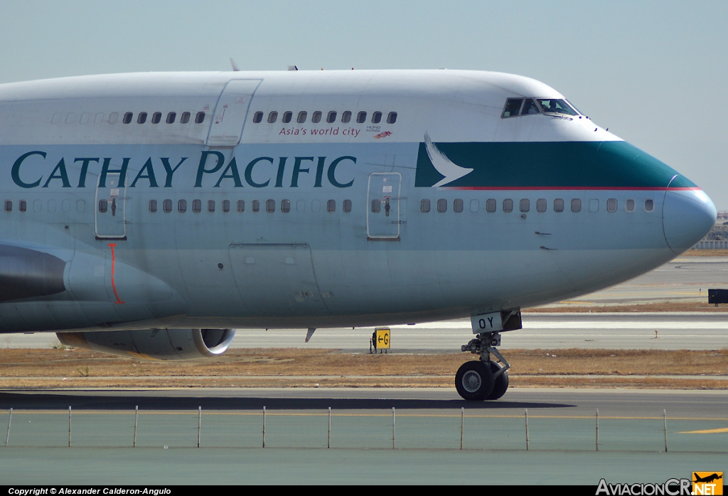 B-HOY - Boeing 747-467 - Cathay Pacific