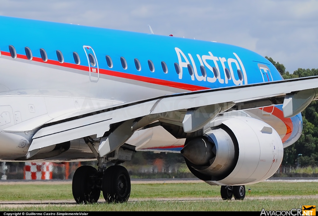 LV-CHO - Embraer 190-100IGW - Austral Líneas Aéreas