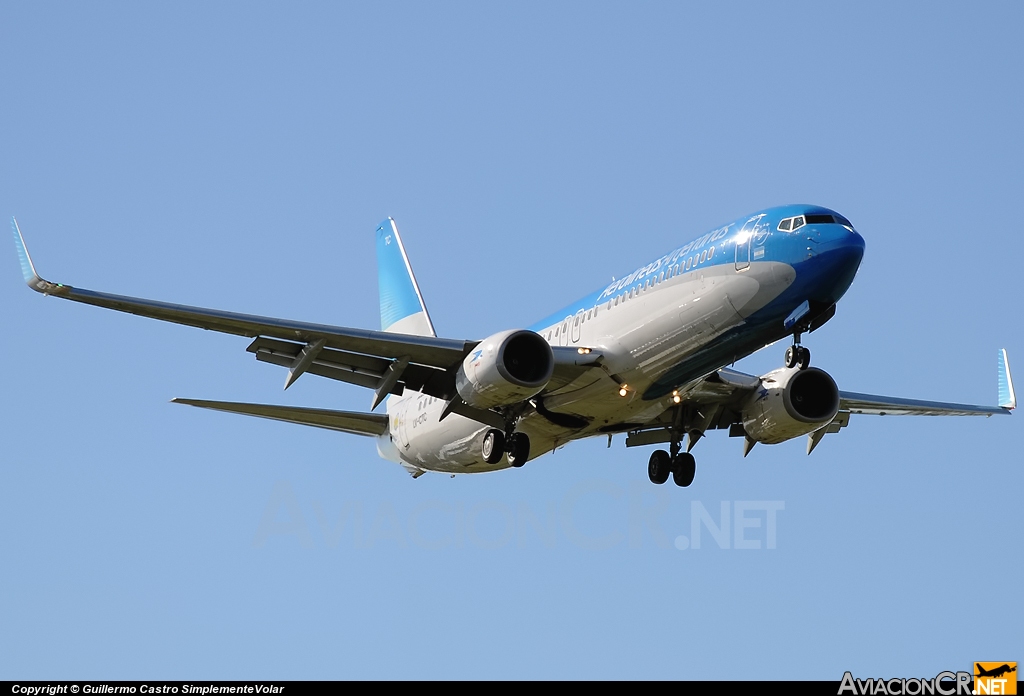 LV-CXT - Boeing 737-81D - Aerolineas Argentinas