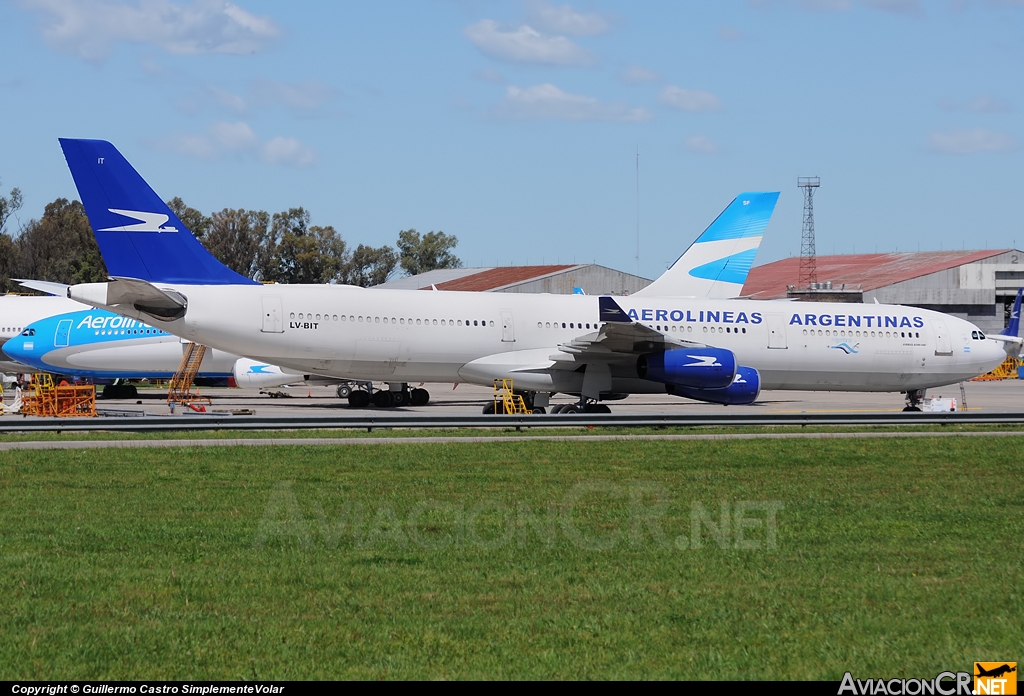 LV-BIT - Airbus A340-313 - Aerolineas Argentinas