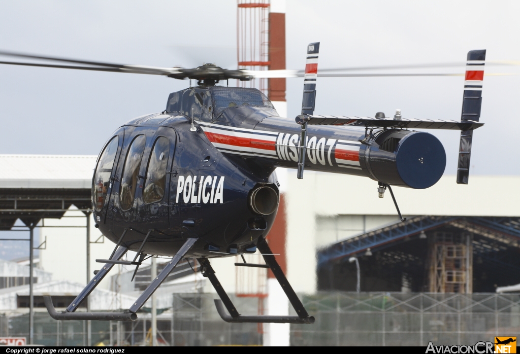 MSP007 - Mcdonnell Douglas MD600N - Ministerio de Seguridad Pública - Costa Rica