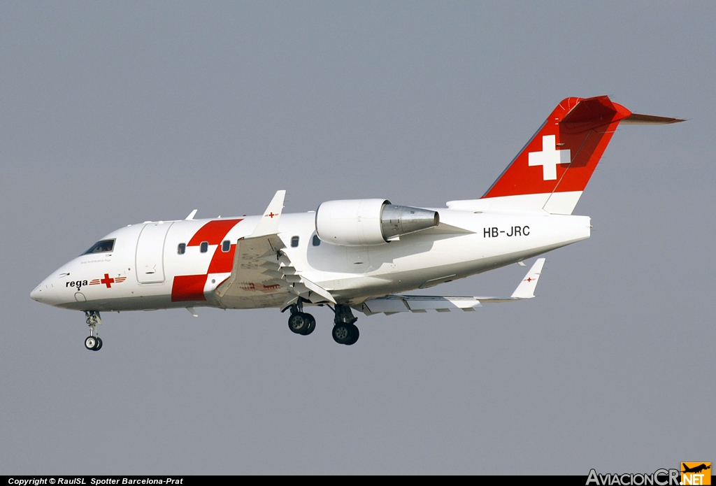 HB-JRC - Bombardier CL-600-2B16 Challenger 604 - Swiss Air-Ambulance