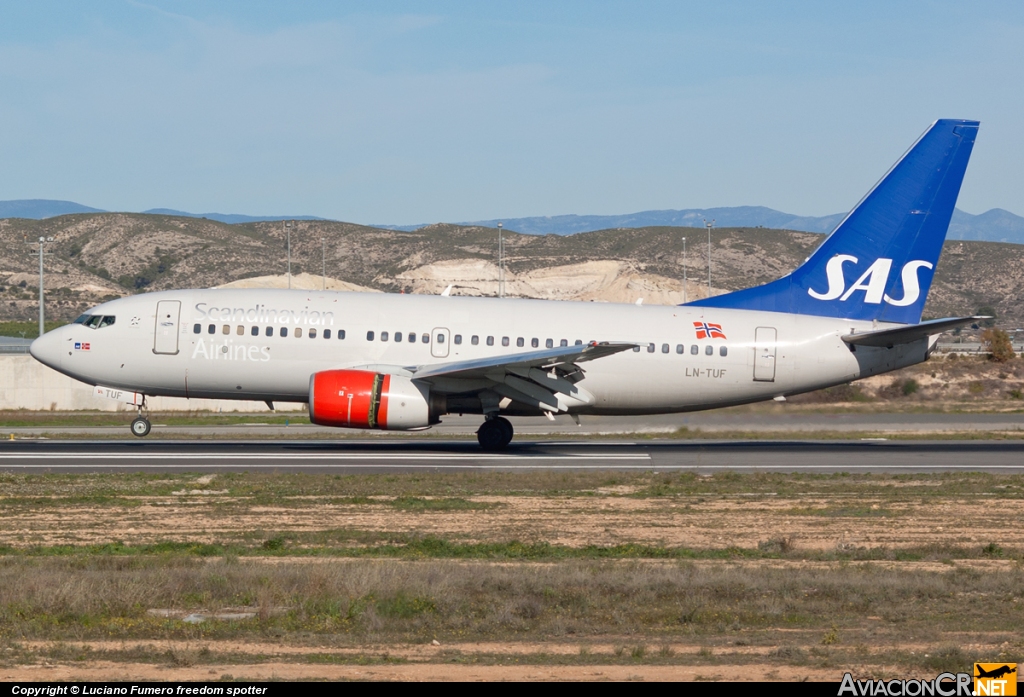 LN-TUF - Boeing 737-705 - Scandinavian Airlines (SAS)