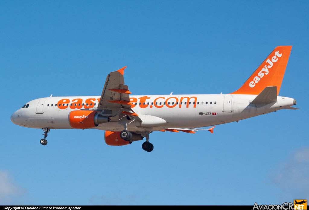 HB-JZZ - Airbus A320-214 - EasyJet Switzerland