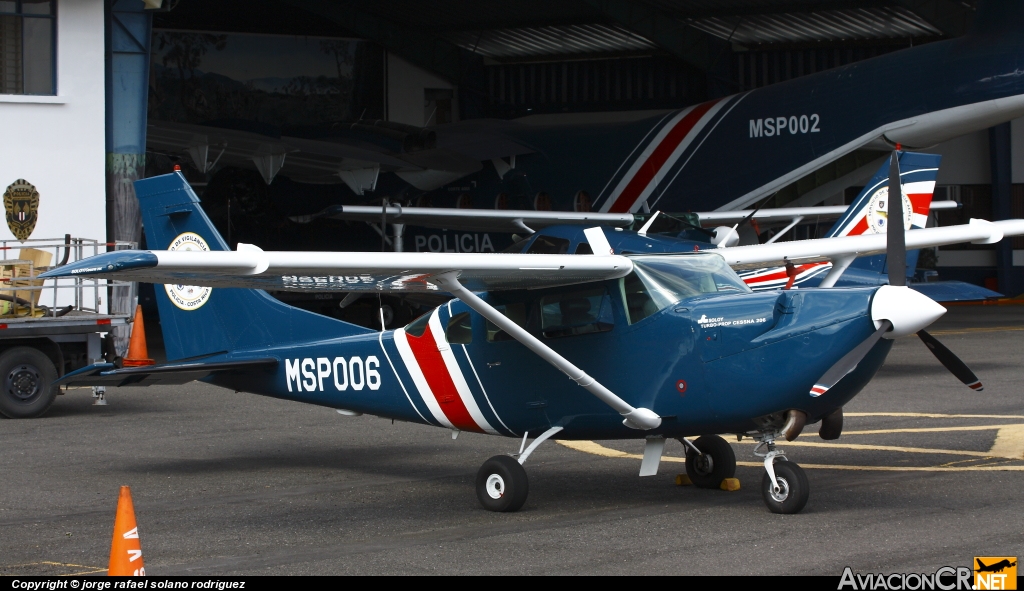 MSP006 - Cessna U206G/Soloy Turbine 206 - Ministerio de Seguridad Pública - Costa Rica