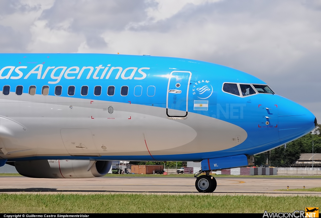 LV-CWL - Boeing 737-7Q8 - Aerolineas Argentinas