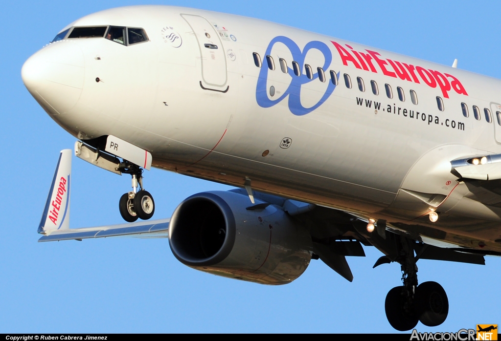 EC-LPR - Boeing 737-85P - Air Europa