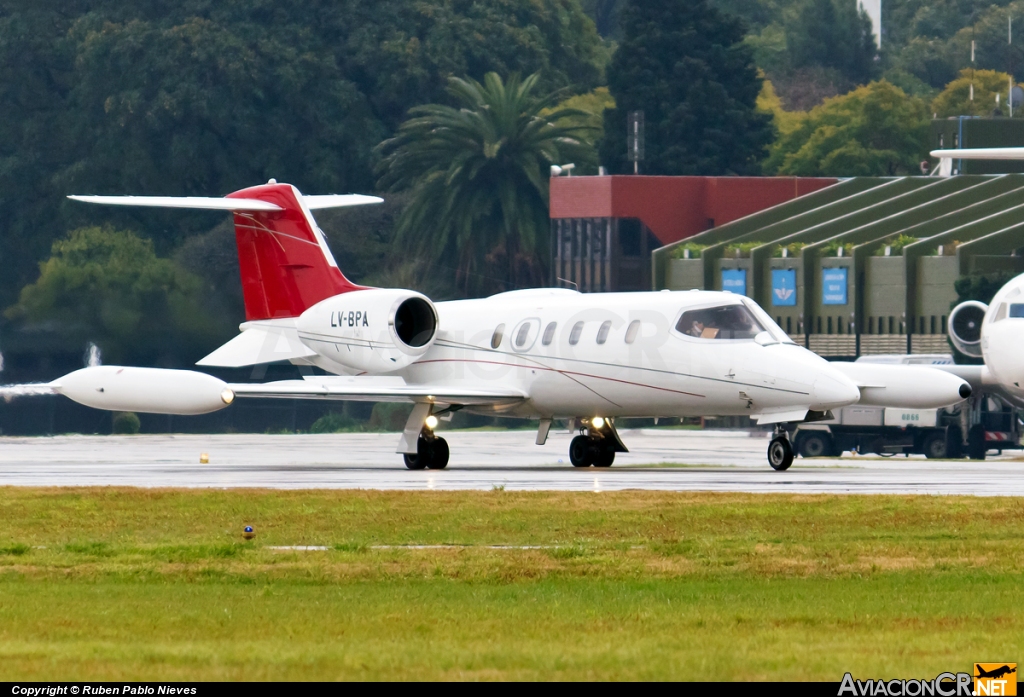 LV-BPA - Learjet 35A - Privado