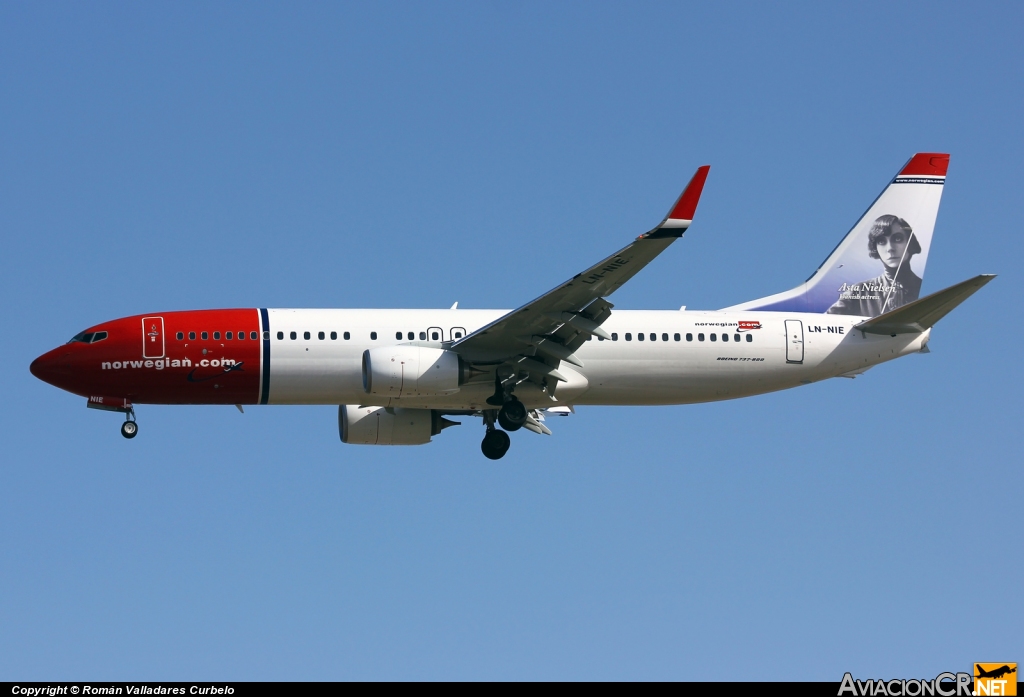LN-NIE - Boeing 737-8JP - Norwegian Air Shuttle