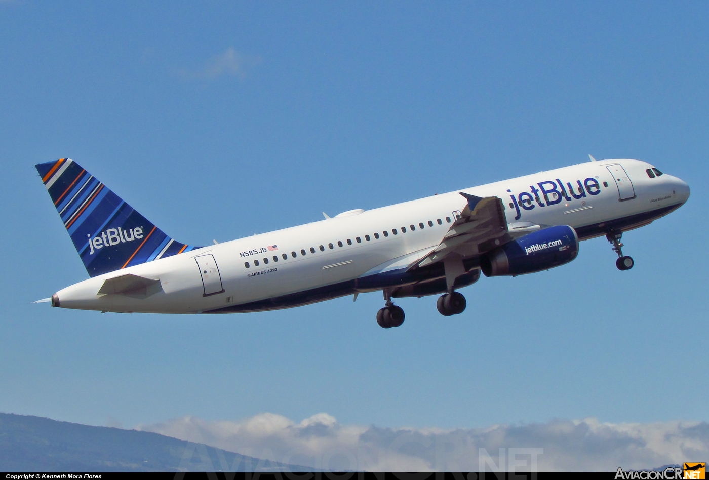 N585JB - Airbus A320-232 - Jet Blue