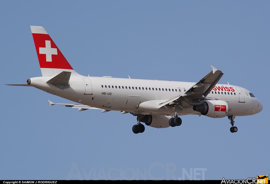 HB-IJS - Airbus A320-214 - Swiss International Air Lines