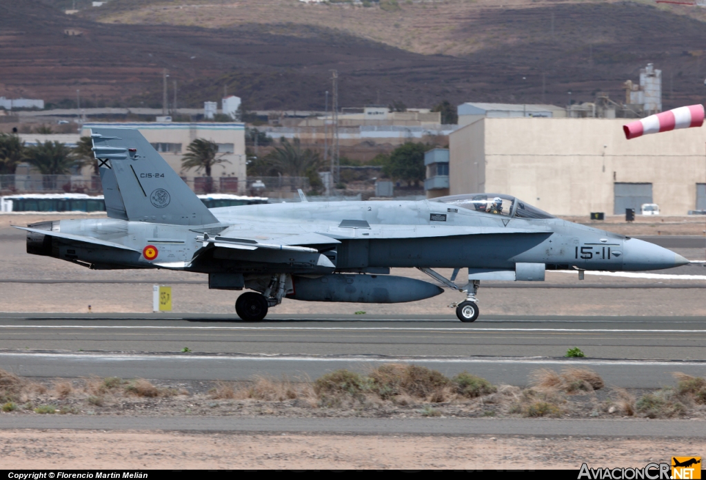 C.15-24 - McDonnell Douglas EF-18A(M) - Ejército del Aire Español