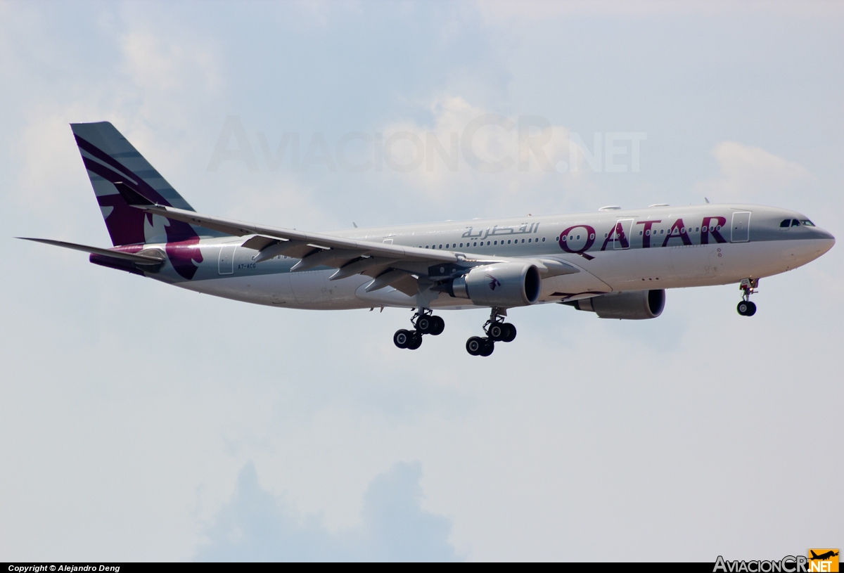 A7-ACG - Airbus A330-202 - Qatar Airways