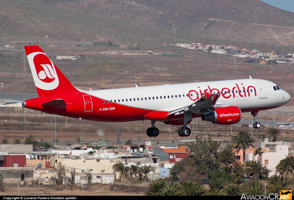 HB-IOR - Airbus A320-214 - Air Berlin (Belair)