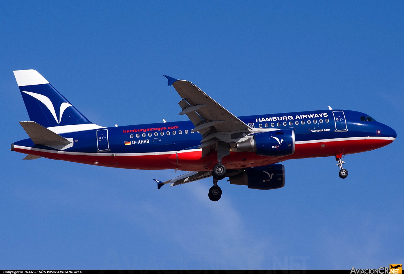 D-AHHB - Airbus A319-112 - Hamburgo Airways (HAY)