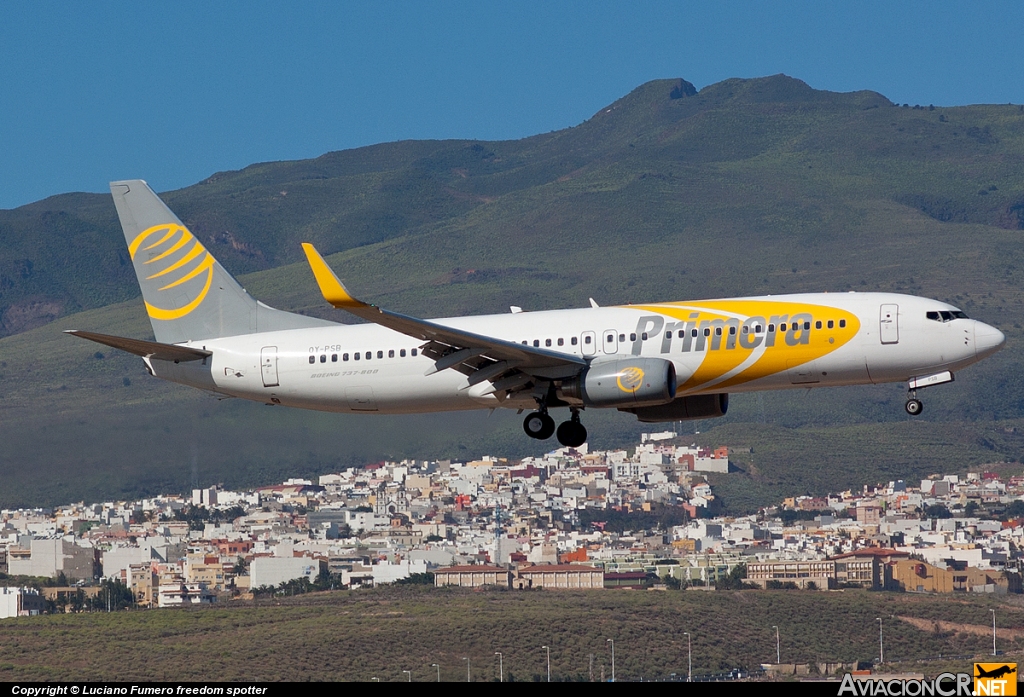 OY-PSB - Boeing 737-8Q8 - Primera Air Scandinavia