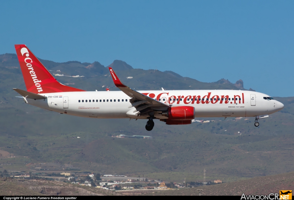 PH-CDE - Boeing 737-8KN - Corendon Dutch Airlines