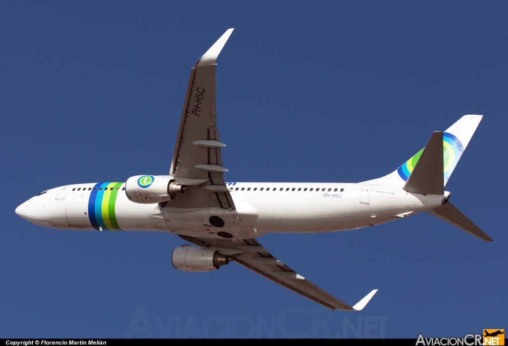 PH-HSC - Boeing 737-8K2 - Transavia Airlines