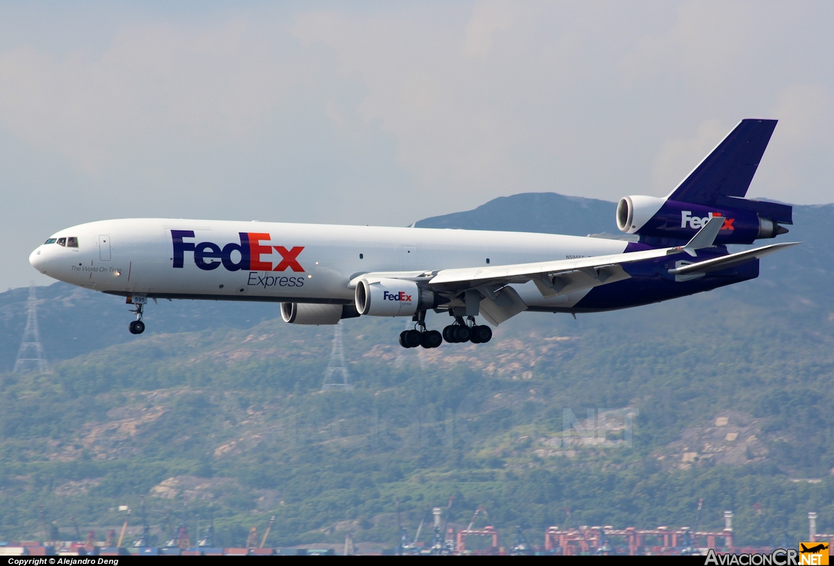 N595FE - McDonnell Douglas MD-11F - FedEx