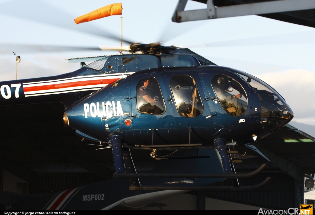 MSP007 - Mcdonnell Douglas MD600N - Ministerio de Seguridad Pública - Costa Rica