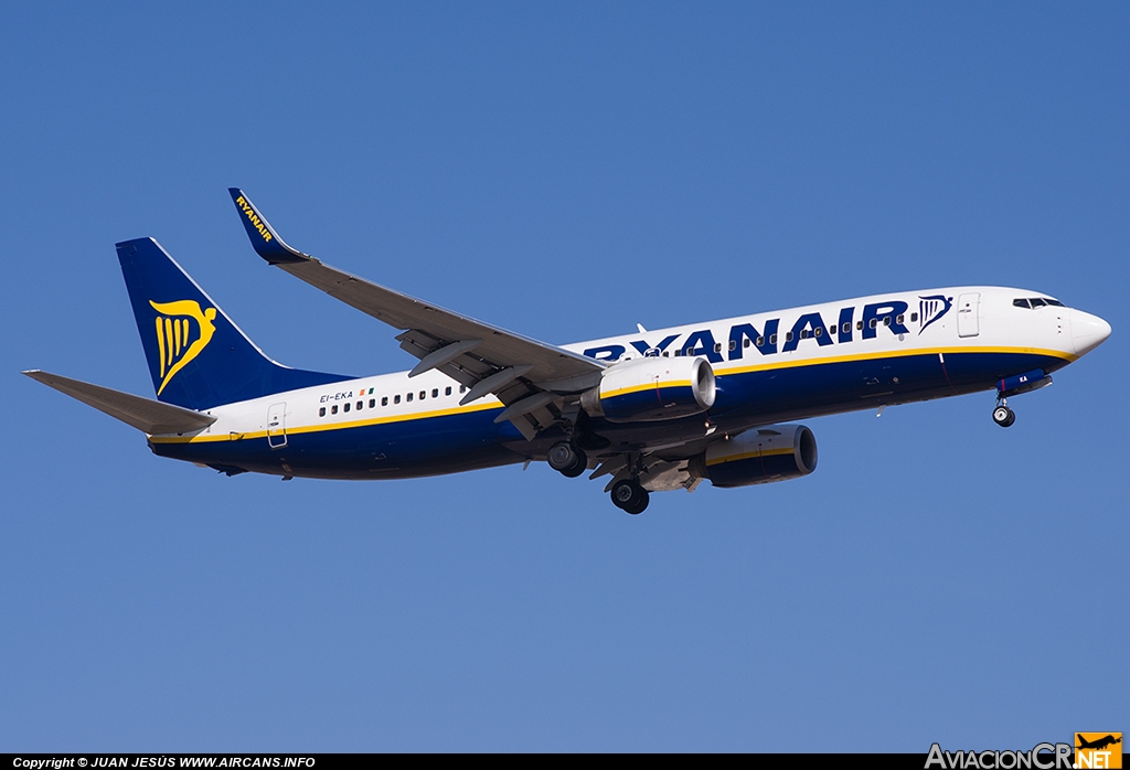 EI-EKA - Boeing 737-8AS - Ryanair