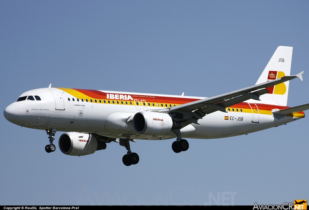 EC-JSB - Airbus A320-214 - Iberia