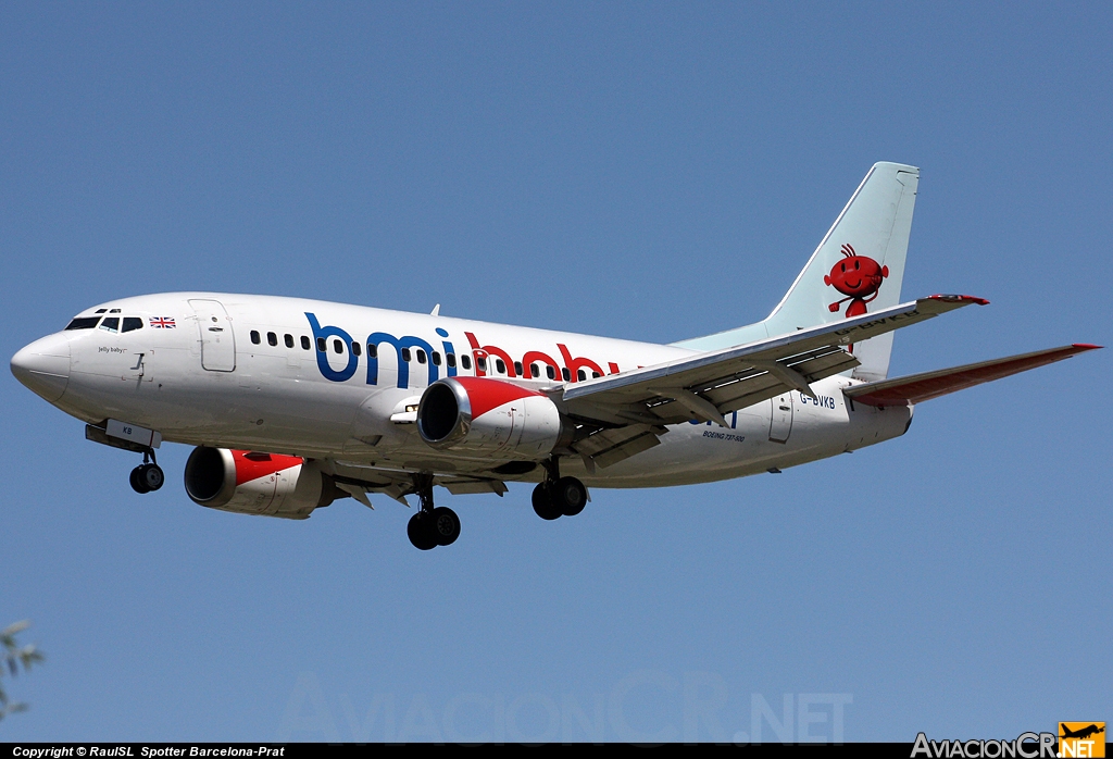 G-BVKB - Boeing 737-59D - Bmibaby