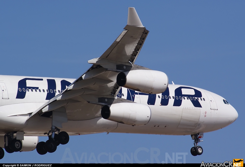OH-LQG - Airbus A340-313X - Finnair