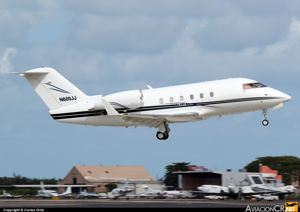 N600JJ - Canadair CL-600-1A11 Challenger 600S - Desconocida