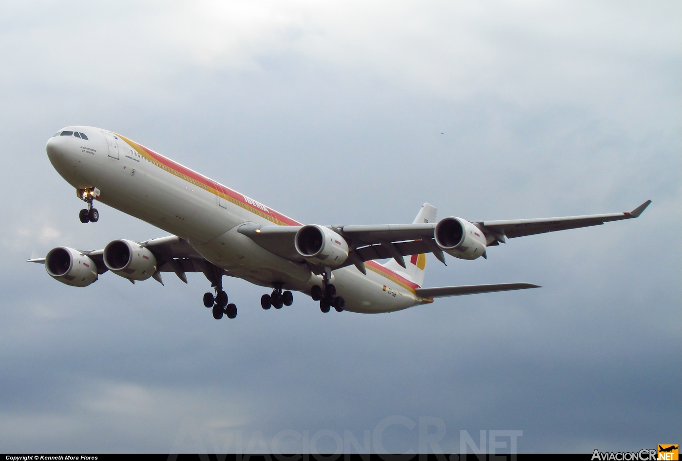 EC-IOB - Airbus A340-642 - Iberia