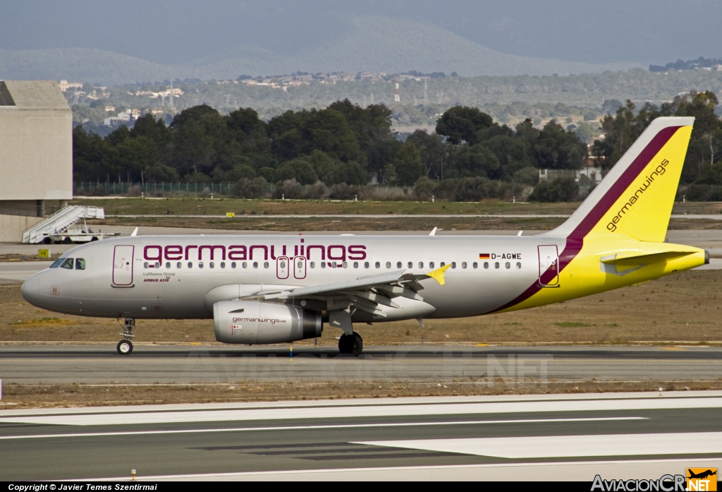 D-AGWE - Airbus A319-132 - Germanwings