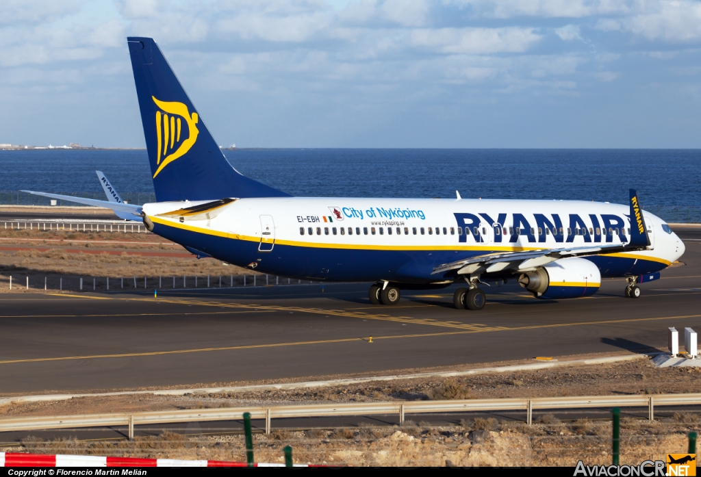 EI-EBH - Boeing 737-8AS - Ryanair