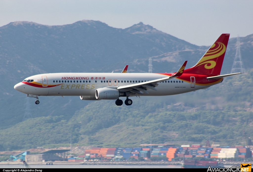 B-KBT - Boeing 737-84P - Hong Kong Express Airways