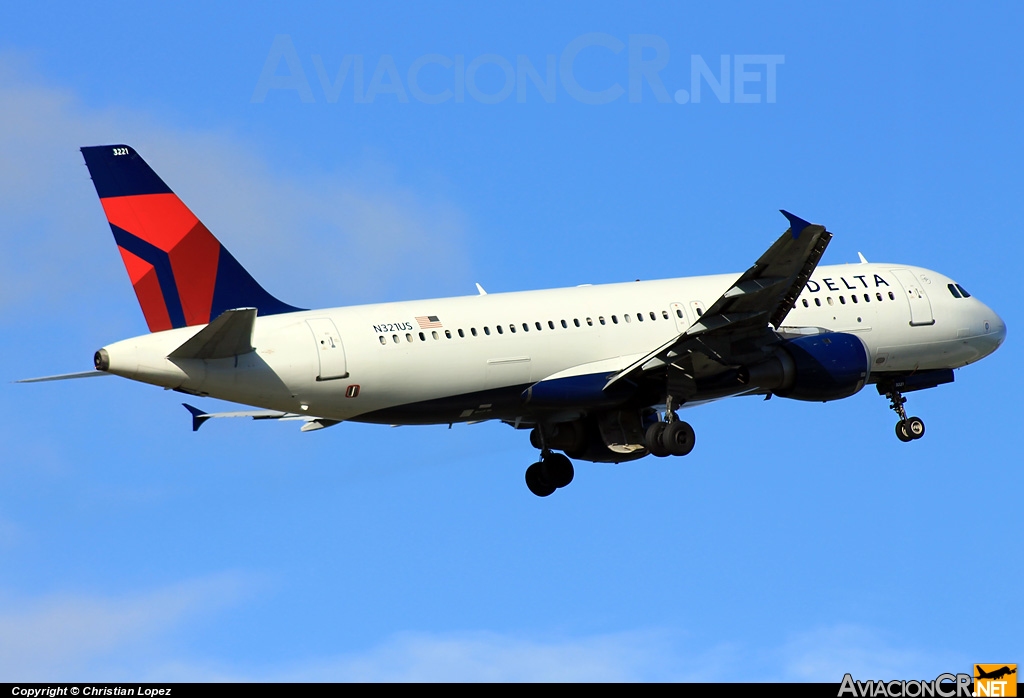 N321US - Airbus A320-211 - Delta Air Lines