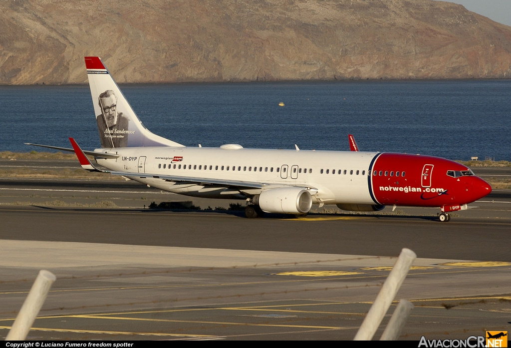 LN-DYP - Boeing 737-8JP - Norwegian Air Shuttle