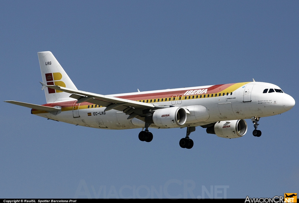 EC-LKG - Airbus A320-214 - Iberia