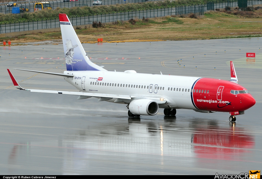 LN-DYH - Boeing 737-8JP - Norwegian Air Shuttle