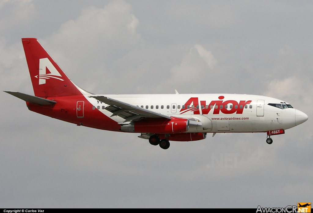 YV488T - Boeing 737-2Y5/Adv - Avior Airlines