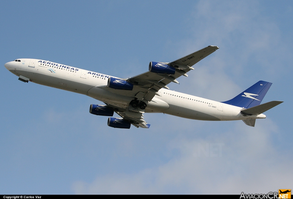 LV-BMT - Airbus A340-312 - Aerolineas Argentinas