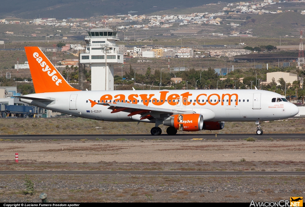 G-EZUY - Airbus A320-214 - EasyJet