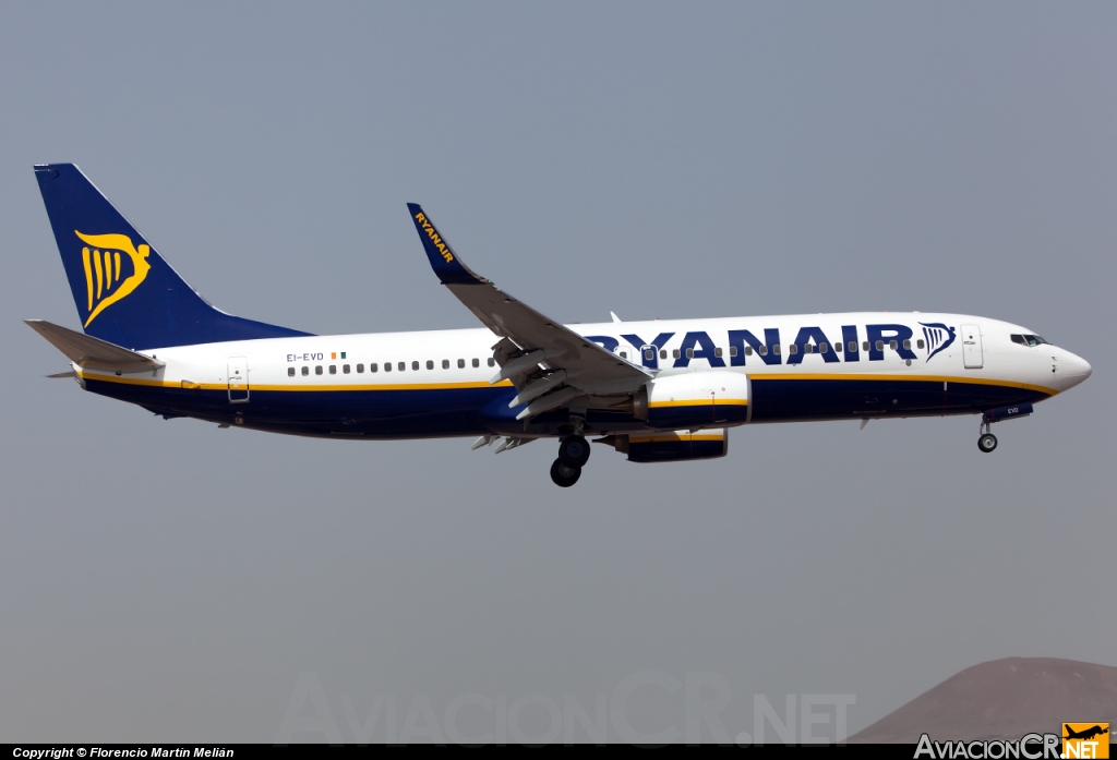 EI-EVD - Boeing 737-8AS - Ryanair