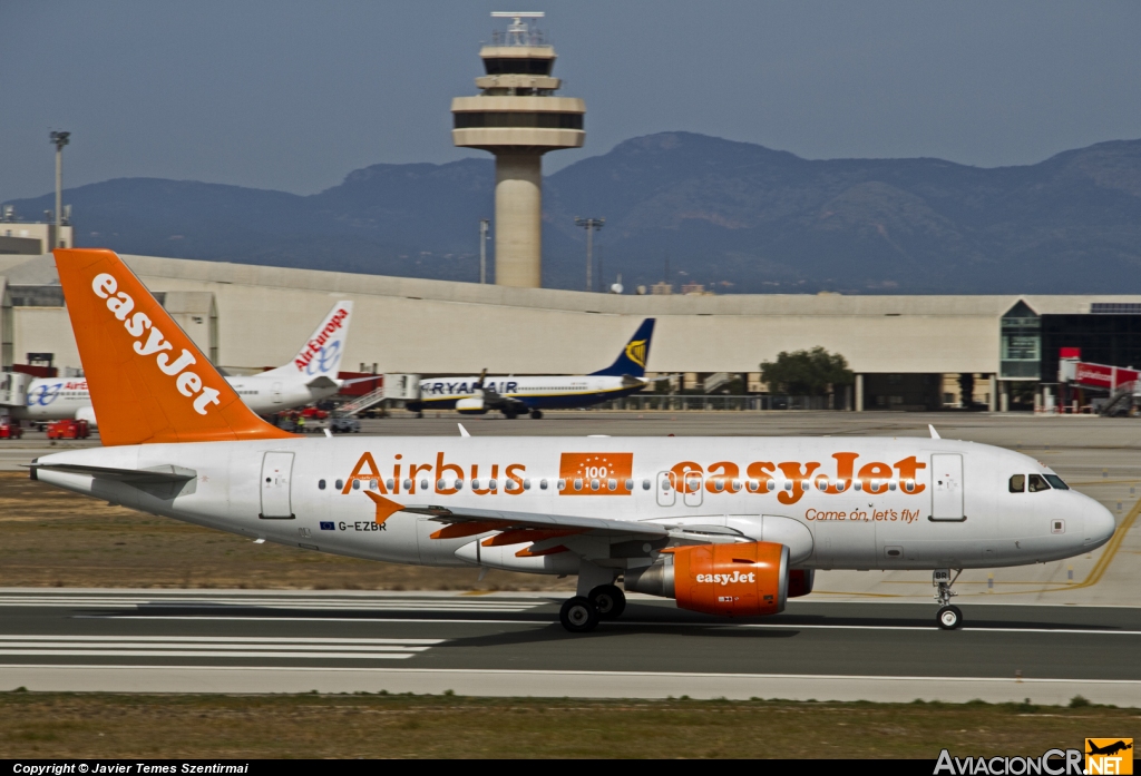 G-EZBR - Airbus A319-111 - EasyJet