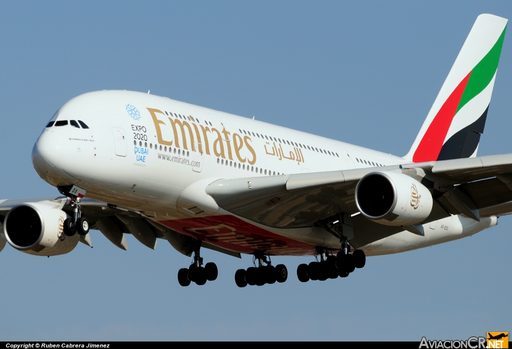 A6-EDX - Airbus 380-861 - Emirates