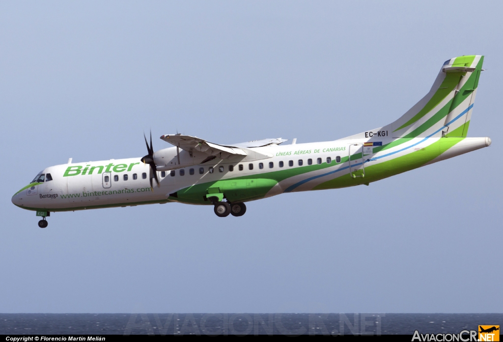 EC-KGI - ATR 72-212A - Binter Canarias