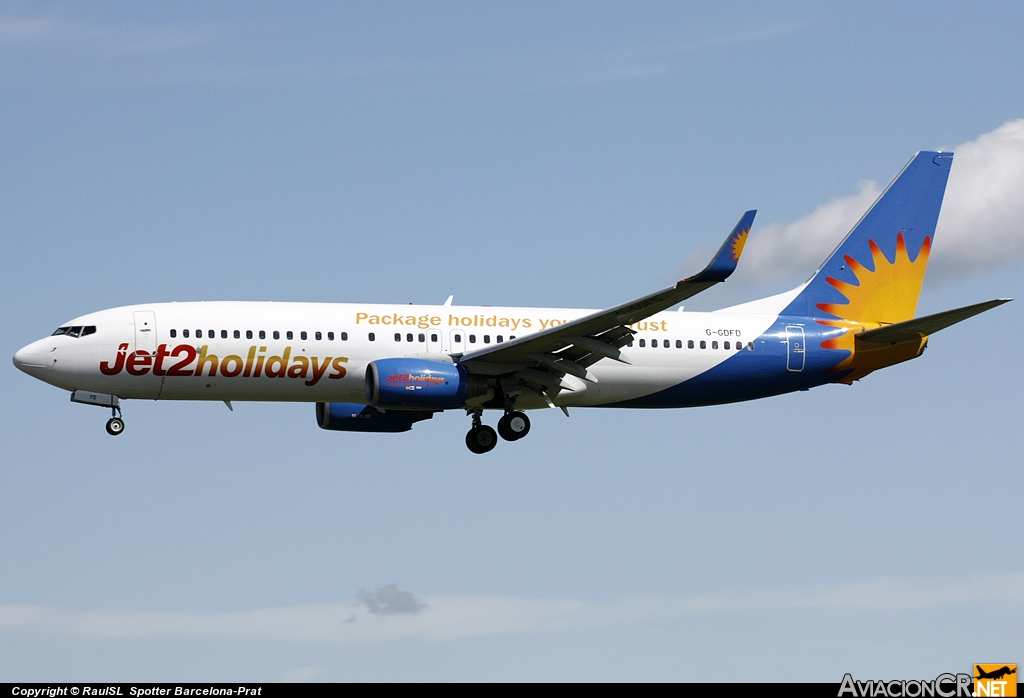 G-GDFD - Boeing 737-8K5 - Jet2.com