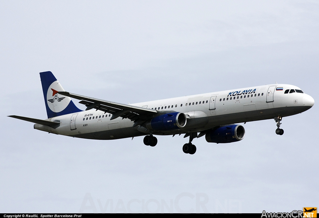 EI-ETH - Airbus A321-231 - Kolavia
