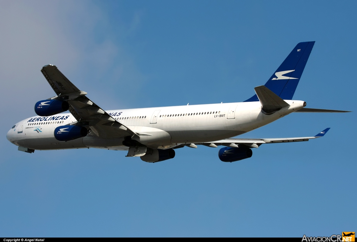 LV-BMT - Airbus A340-312 - Aerolineas Argentinas