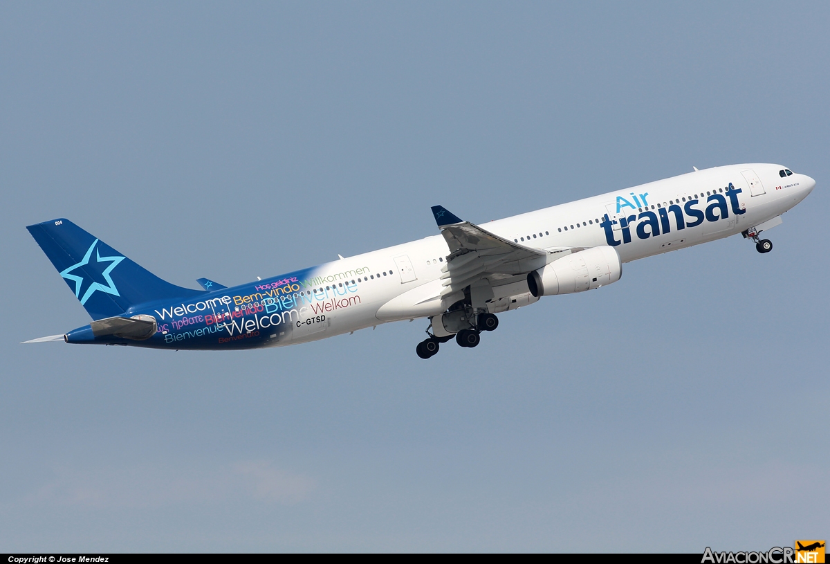 C-GTSD - Airbus A330-343X - Air Transat