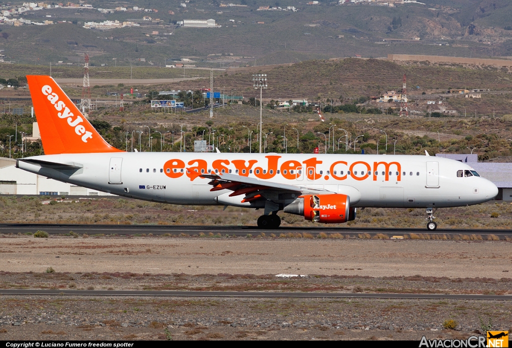 G-EZUW - Airbus A320-214 - EasyJet